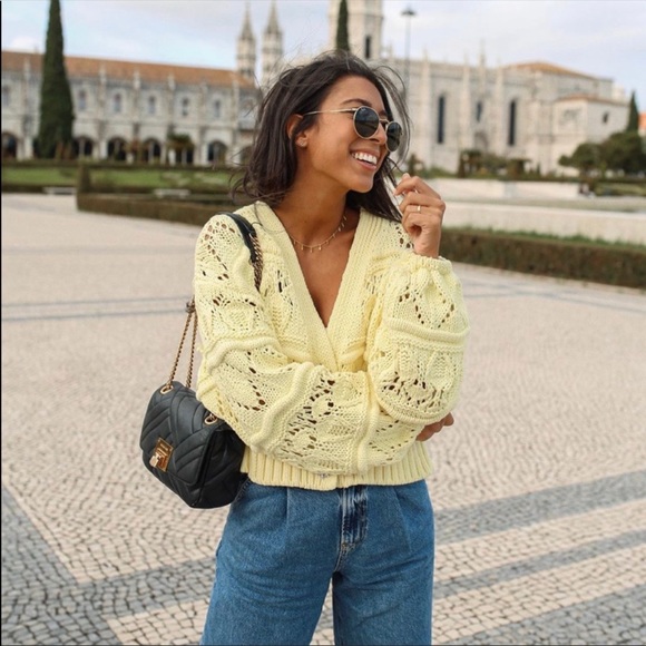 Zara jeweled buttons cardigan bloggers fav… - Picture 10 of 16